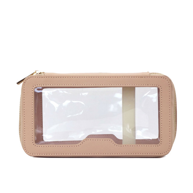 Customized Genuine Leather Travel Cosmetic Bag Fashion Waterproof Cosmetic Bag New Makeup Storage Bag Clear Plastic Cosmetic Bag