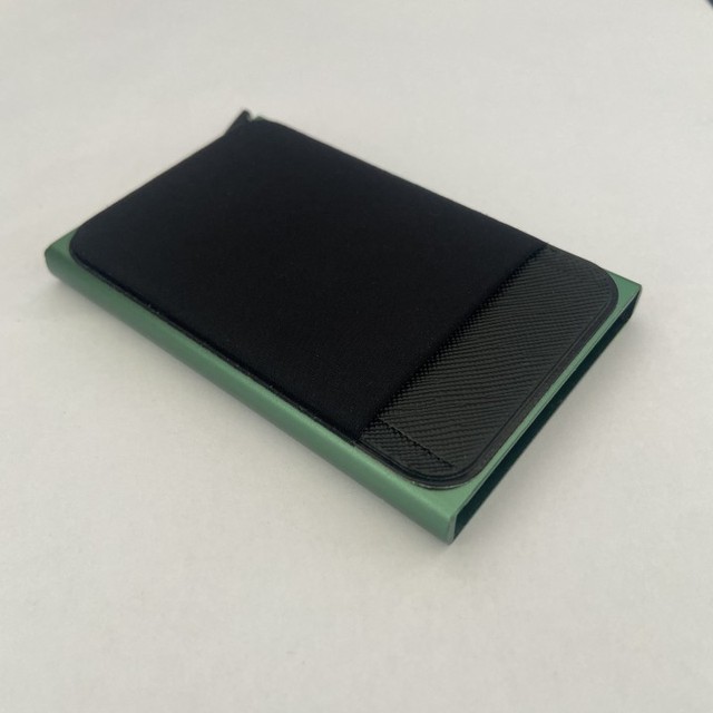 Anti-theft ID Credit Card Holder Porte Carte Thin Aluminum Metal Wallets Pocket Bank Box Women Men Credit Card Box