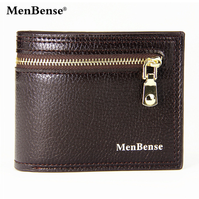 2022 Casual Men Wallets Short Card Holder Photo Holder Casual Style Male Wallets Luxury Men Purses PU Leather Wallet for Men