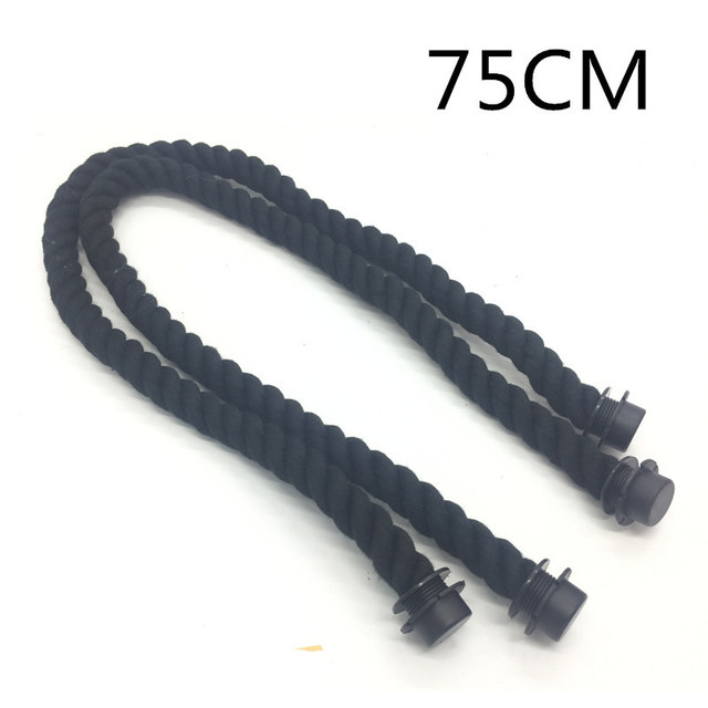 45cm/50cm/65cm/75cm cotton and hemp rope bag handles for obag bag handles accessories use