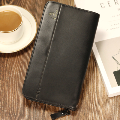 Men's Clutch Multifunction Creative Mobile Wallet Long Wallet Long Wallet Coin Passport Bag For Men Credit Card Holder