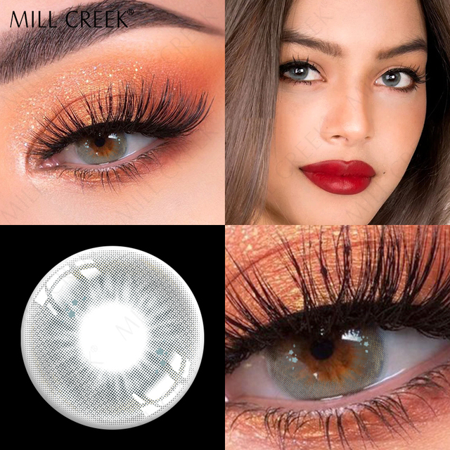 soft contact lenses for eyes 2 degrees pc/pair myopia prescription beauty pupil nature makeup colorful new york contact lens