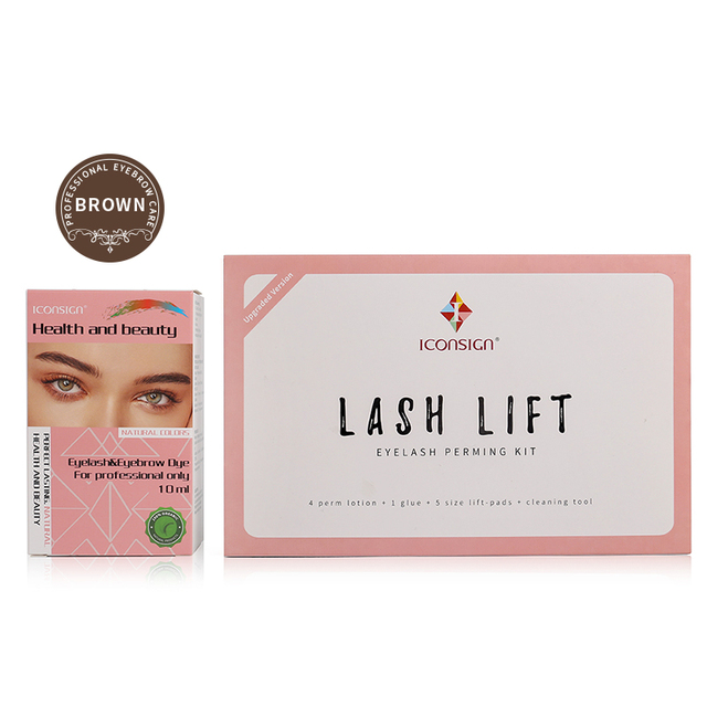 ECONXINE Upgrade Version Lash Lift Kit Eyelash and Eyebrow Dye Tint Lift Kit Eyelash Tint Eye and Lashes Eye Makeup