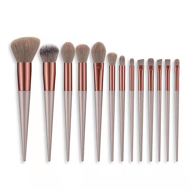 13pcs Soft Fluffy Makeup Brushes Set for Cosmetic Foundation Brush Powder Eyeshadow Kabuki Blending Makeup Brush Beauty Tool