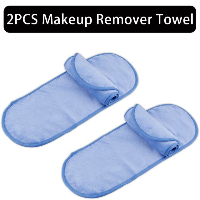 2/5/10pcs Makeup Remover Towel Microfiber Reusable Makeup Cloth Pads Women Face Facial Cleaning Towel Beauty Women Makeup Tools