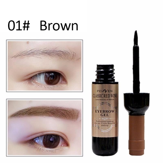 3 Color Air Pad Eyebrow Cream Enhancers Long Lasting Waterproof Dye Eye Eyebrows Gel Brown Tinted Liquid Eyebrows Makeup