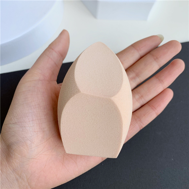 Large Makeup Sponge Foundation Powder Smooth Cosmetic Puff Cut Shape Concealer BB Cream Liquid Face Cosmetic Make Up Blender Tool