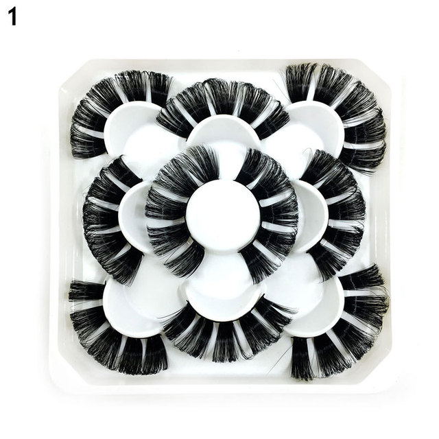 Lashes DD Curl 23-28mm Russian Volume Mink Lashes 3D Mink Eyelashes Lashes Reusable Fluffy False Lashes Russian