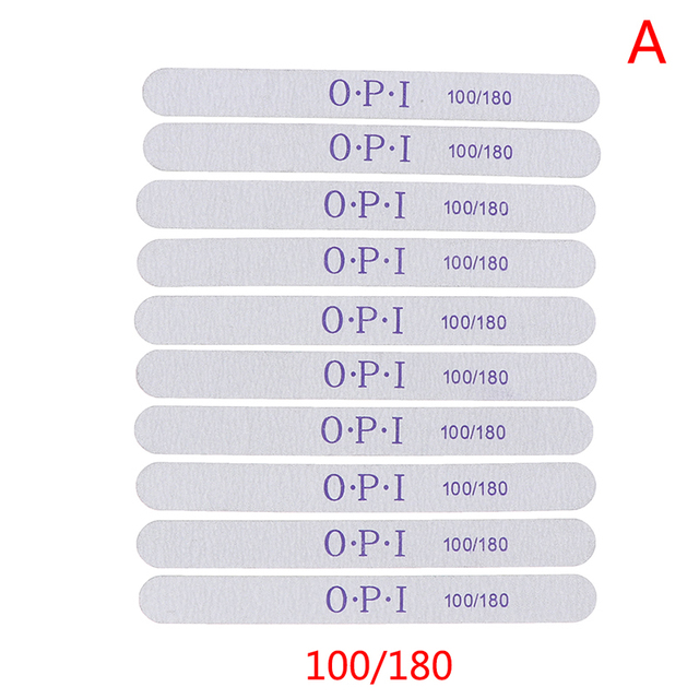 10 قطعة/5 قطعة الخشب ملف الأظافر 100/180 180/240 المهنية مزدوجة الجانب مسمار الفن الرملي عازلة الملفات