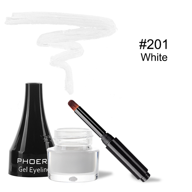 10 Colors Matte Eyeliner Gel With Brush Waterproof Quick Dry Long Lasting Eye Makeup Anti-sweat Eye Liner Cream