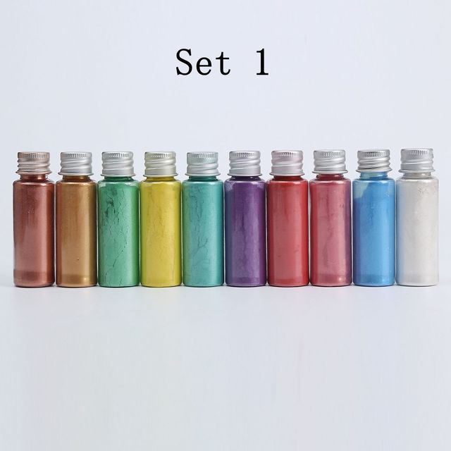 10/30 Color Cosmetic Grade Pearlescent Natural Mica Powder Mineral Epoxy Resin Dye Pearl Pigment For DIY Jewelry Crafts Making New