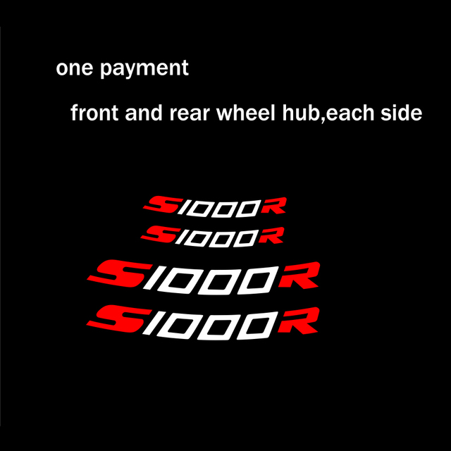 Used to customize the motorcycle inner rim for BM W 1000RR before and after wheel refurbishment sticker, waterproof and reflective rim