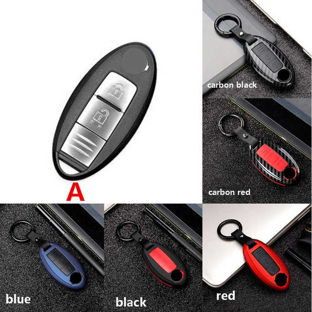 High Quality Car Key Cover Case For Nissan 370Z Altima GT R Maxima Murano Rogue Sentra Auto Keyshell Accessories