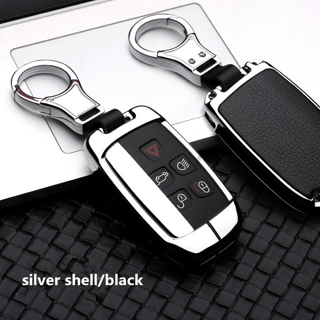 Zinc Alloy Key Case Shell New CarKey Cover Set for Land Rover Range Rover Sport Evoque Freelander2 for Jaguar XF XJ XJL XE C-X16