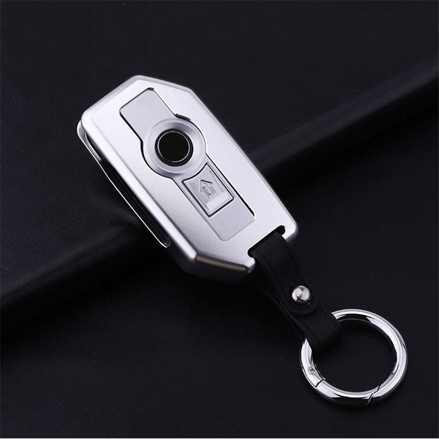 Motorcycle Remote Control Aluminum Alloy Leather Key Case Shell For BMW R1200GS R1250GS R1200RT K1600 gtl F850 750GS