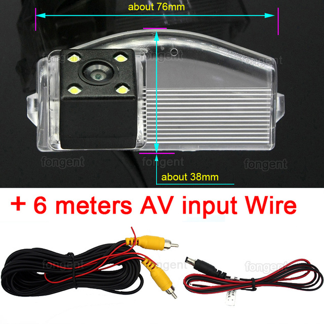 Car Rear View Parking Backup Reverse Rear View Camera Mazda 2 Mazda 3 Mazda3 Sport 2004 2005 06 2007 2008 2010 2011 2012 2013