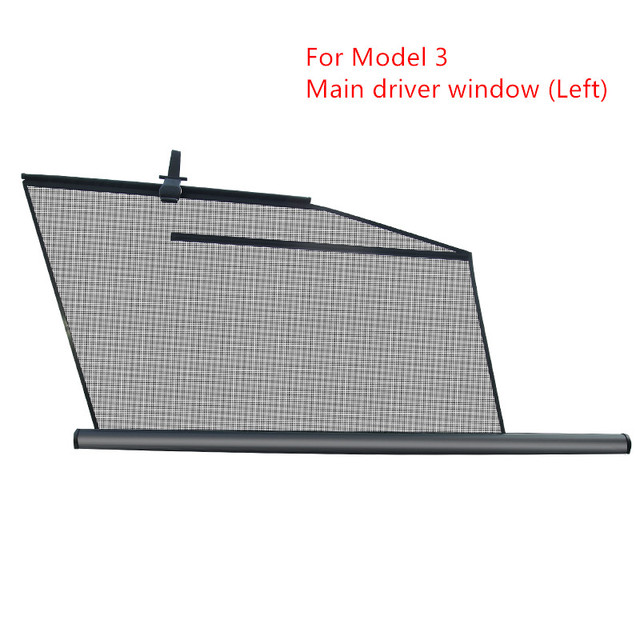 Side Window Sunshade For Tesla Model 3/Y Sunshade Car Curtain Heat Insulation Mesh Sun Visor Summer Protection Accessories