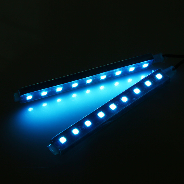 سيارة LED القدم أضواء النيون جو مصباح السيارات الداخلية المحيطة إضاءة للتزيين اكسسوارات ولاعة السجائر التوصيل