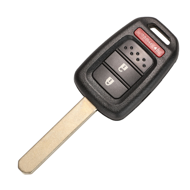 jingyuqin 10pcs/lot Car Key Shell 2/3/4 Button For Honda Civic City Fit HR-V XR-V Auto Remote Fob