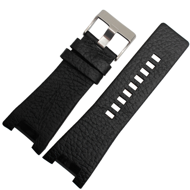 High Quality Genuine Leather Bracelet Band 32*18mm Watch Strap For Diesel Watch Band For DZ1273 DZ1216 DZ4246 DZ4247 DZ287 Strap