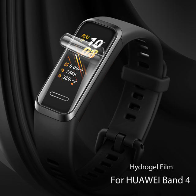 Soft Screen Protectors For Honor Band 5/ Band 5i Band 4 Running Hydrogel Film Anti Scratch Film For Huawei Band 3 4 Pro/3e 4e