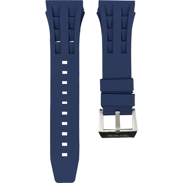 Tsar Bomba Silicone/FKM Rubber Strap Watch Strap Suitable for TB8204,TB8208