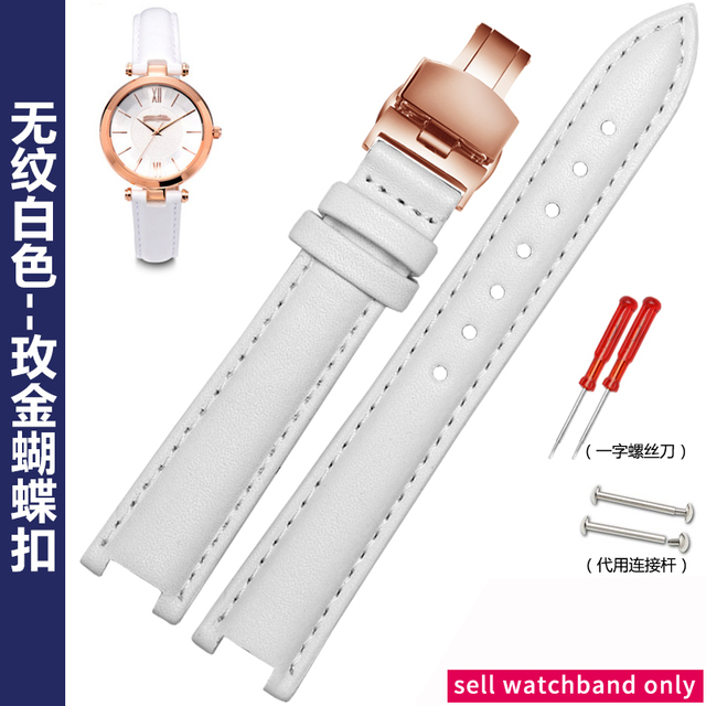 Watches for Folli Follie Prong Strap Folli Follie Women's Watch Band Lady Bubble Chain 12 16mm Watch Strap