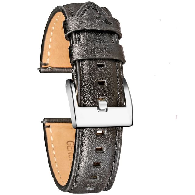 HEMSUT Genuine Leather Watch Strap for Man Women Quick Release Handmade Vintage Cowhide Watch Strap 18mm 20mm 22mm 24mm