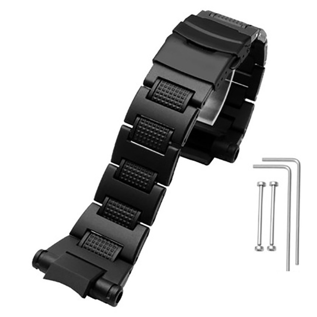 Plastic Watchband for Casio GW-A1100FC GW-A1000 GW-4000 GA-1000 Watch Strap High Quality Mens Sport Wrist Bracelet