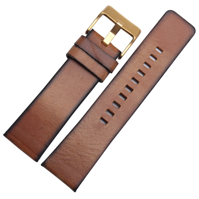 High quality genuine leather strap for DZ 1399 DZ4280 DZ4290 22mm 24mm 28mm diesel watch strap