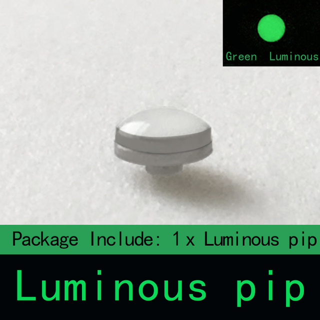 Luminous point at 12 bezel inserts for Seiko lume pip watch parts