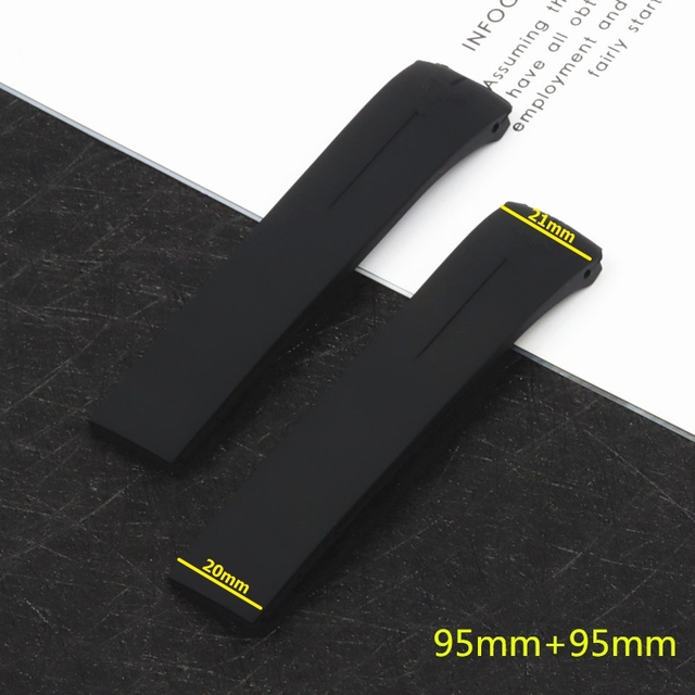 Soft Silicone Watch Band 21mm Fit For Tissot Strap For T013 T047 Rubber T-sports Watchband Waterproof For T013420A T047420A