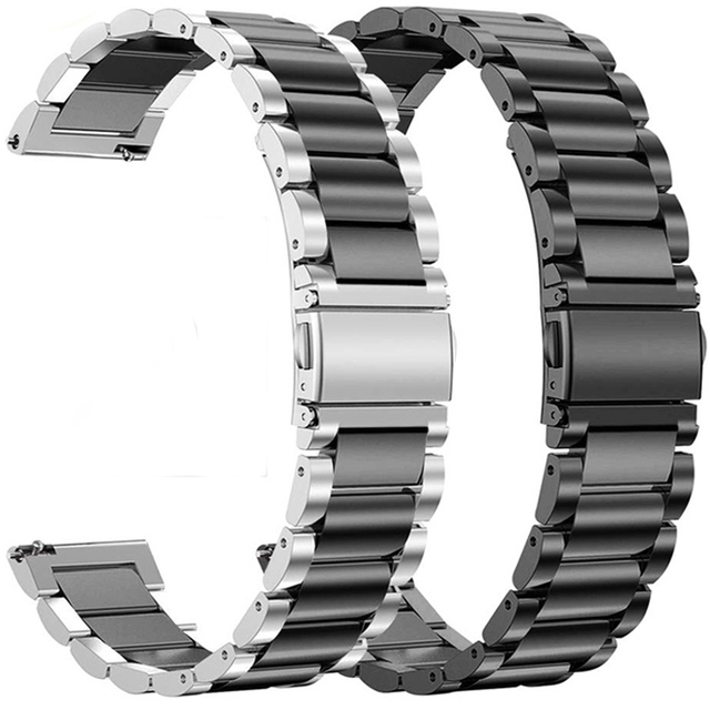 Stainless Steel Strap for Zeblaze GTR Smart Watch Band Metal Bracelet THOR 6/THOR 5 Pro/NEO 3/NEO Bands for Zeblaze GTS/Hybrid