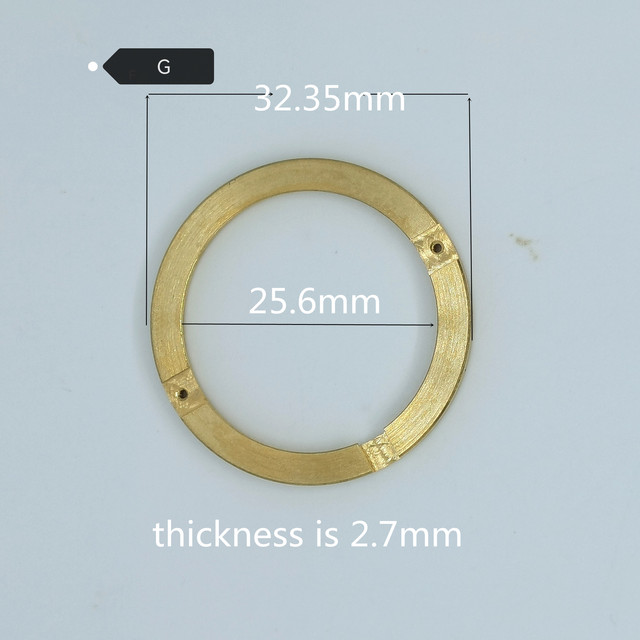 Free Shipping Metal Ring Fit Selection ETA 2836/2824/2892 Miyota 8215/8200 Mingzhu3804 2813 Automatic Movement