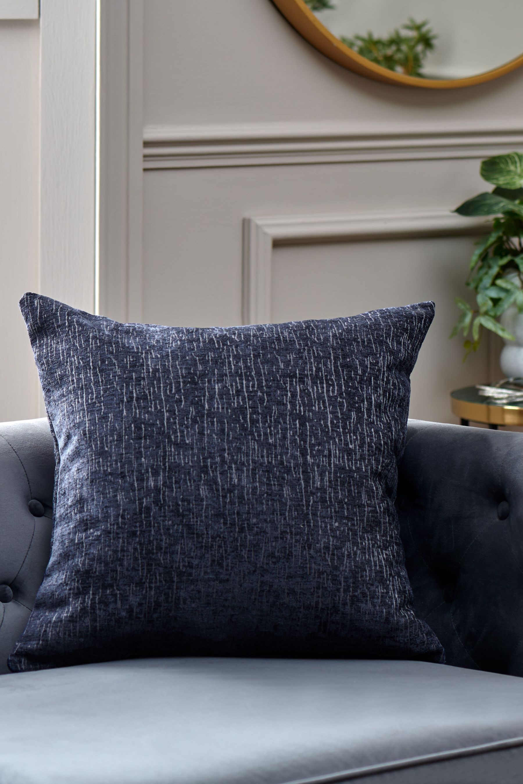 Heavyweight Chenille Cushion Square