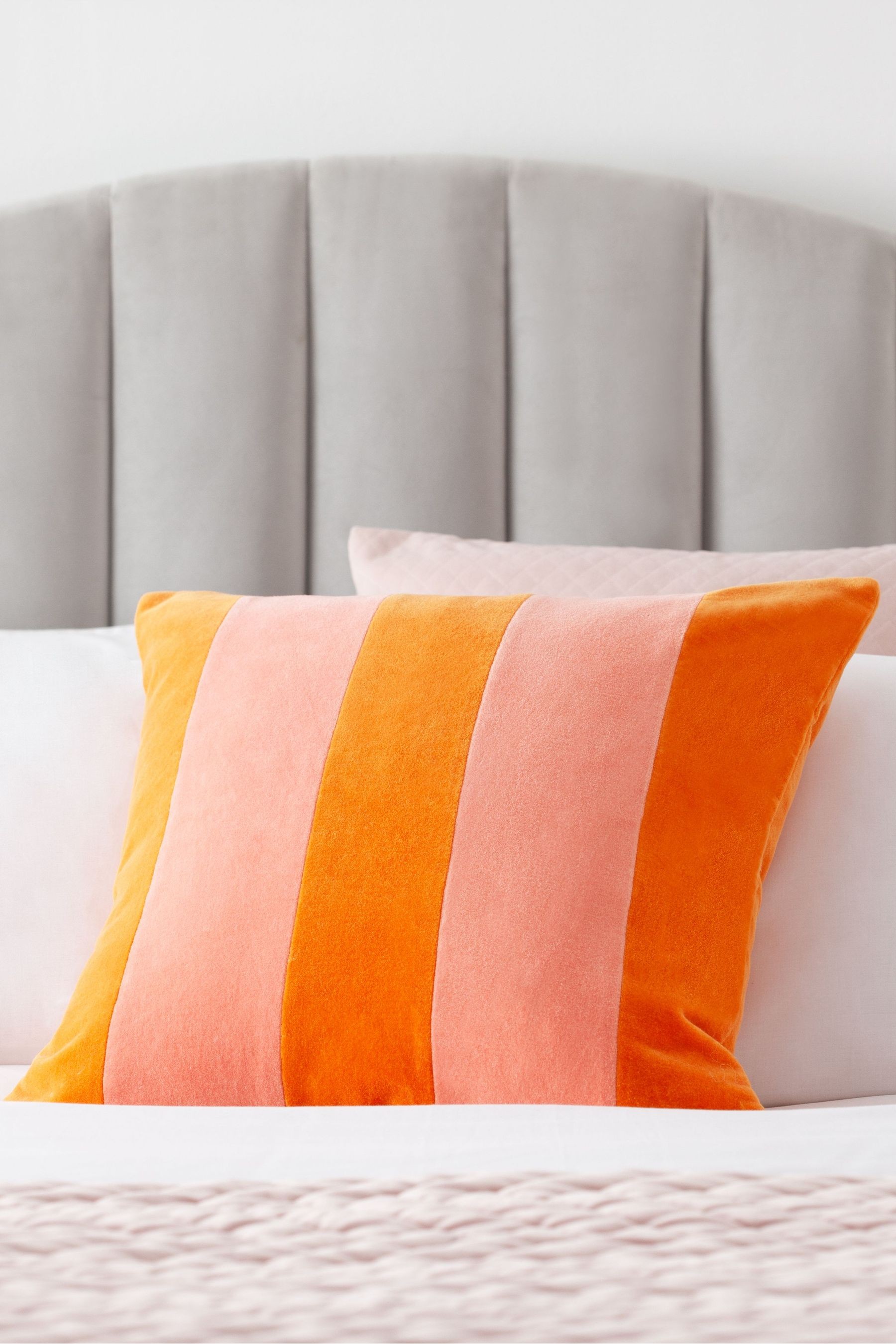 Velvet Stripe Cushion