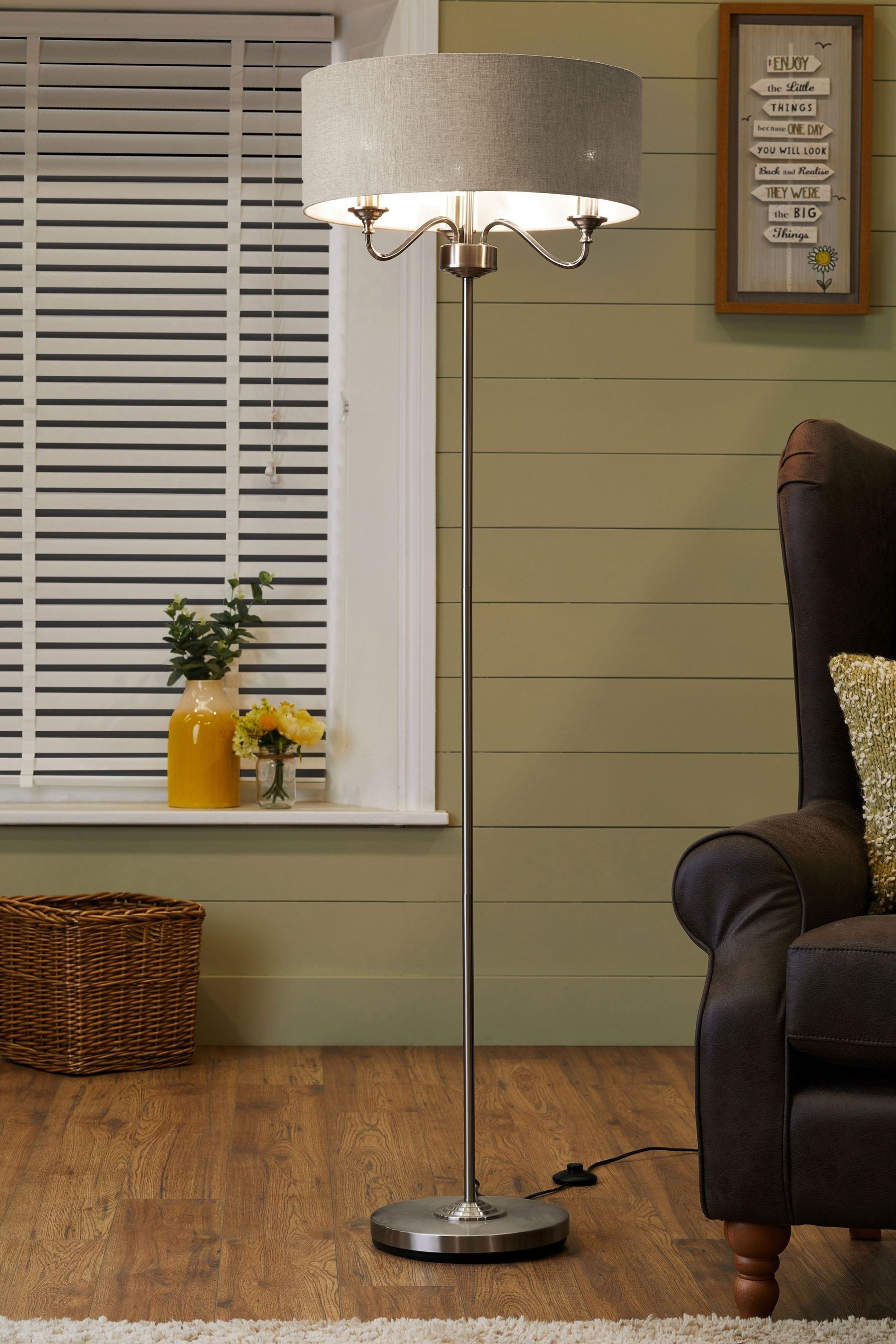 Burford 3 Light Floor Lamp