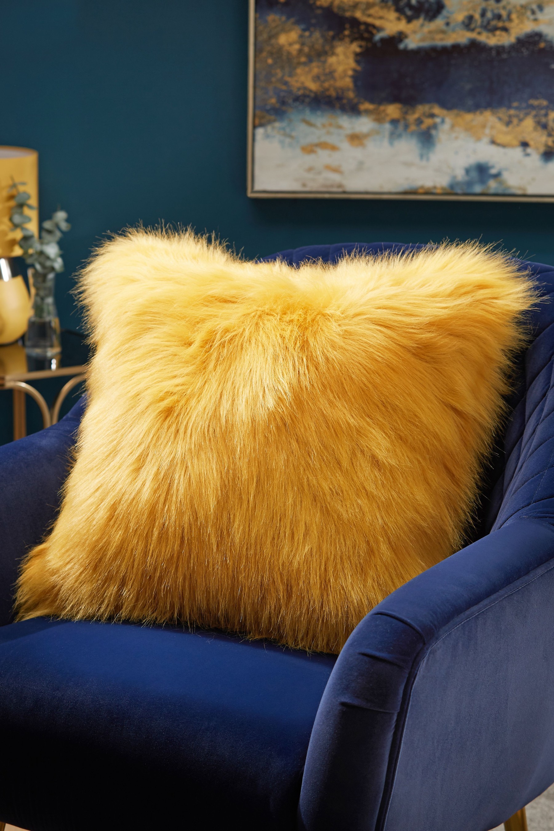 Arctic Cosy Faux Fur Cushion