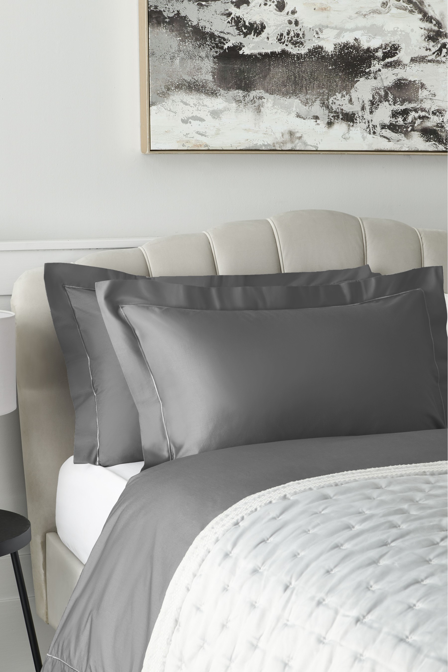 Set of 2 300 Thread Count Collection Luxe 100% Cotton Pillowcases