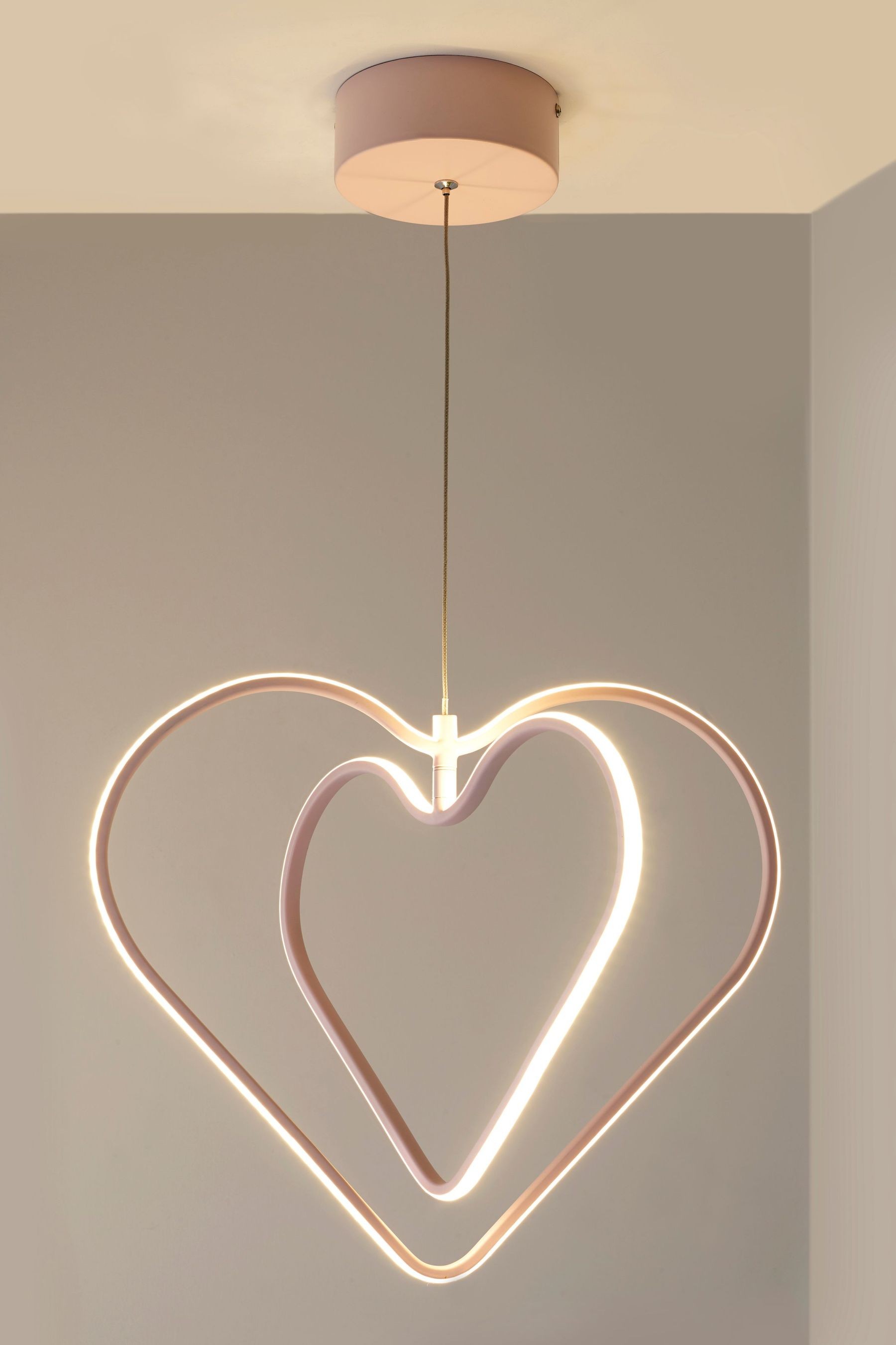 Heart LED Ceiling Light