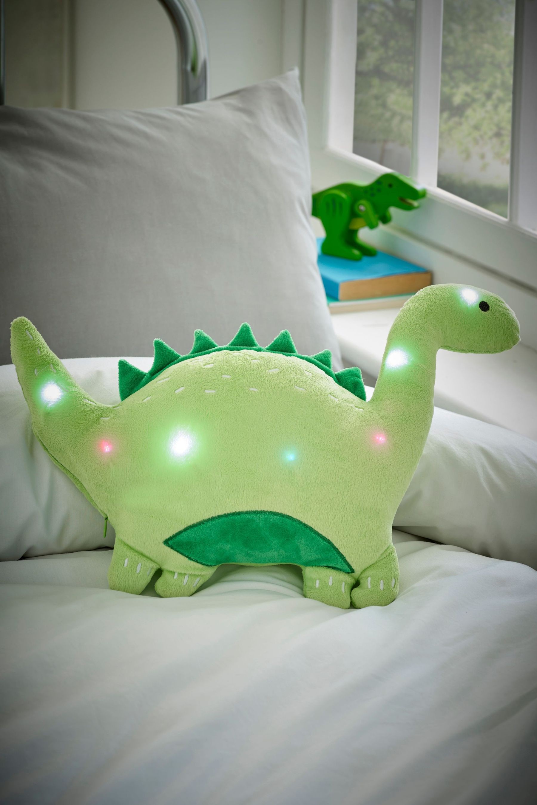 Light Up Dinosaur Cushion