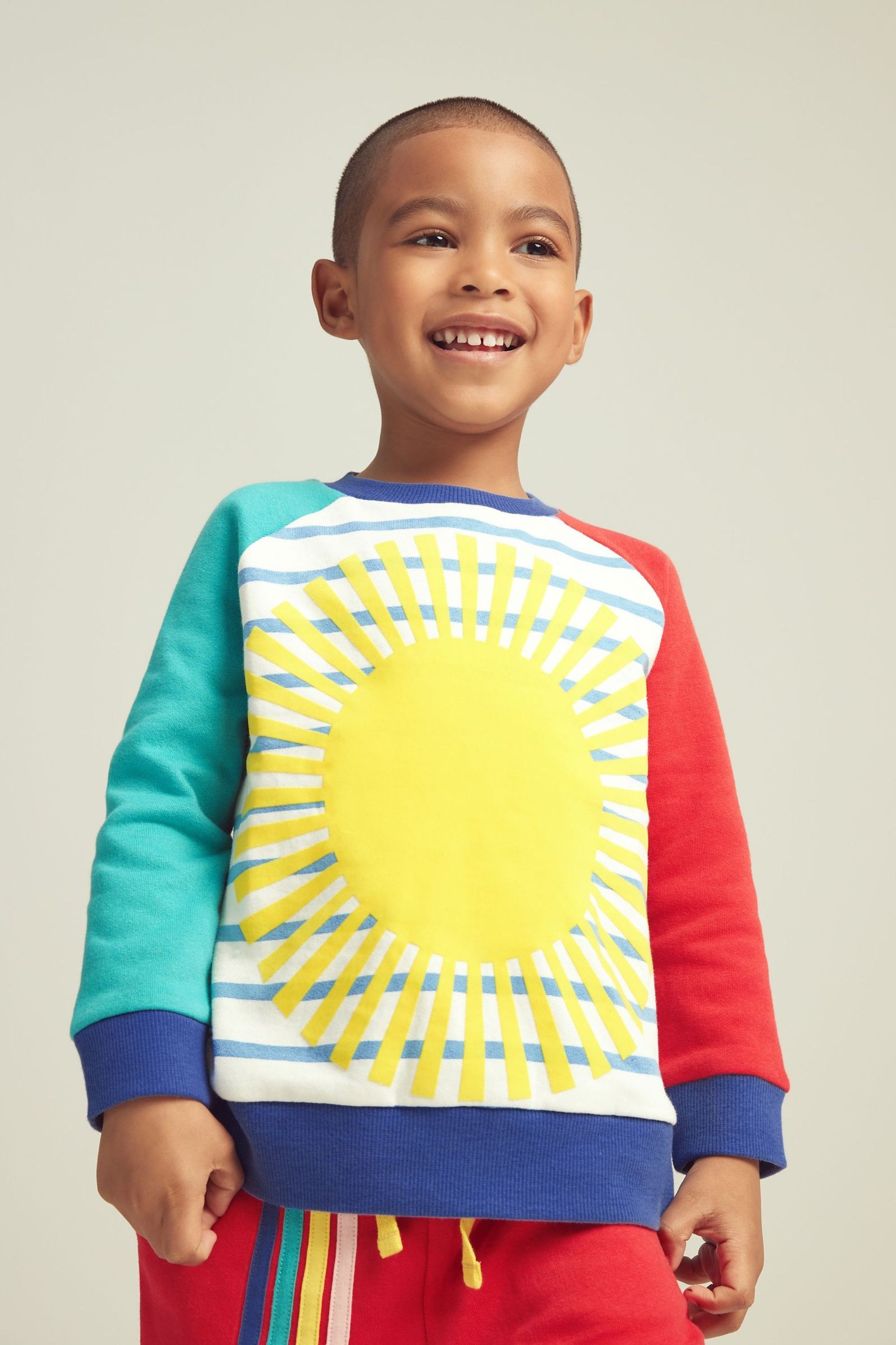 Little Bird Colourblock Sun Sweatshirt