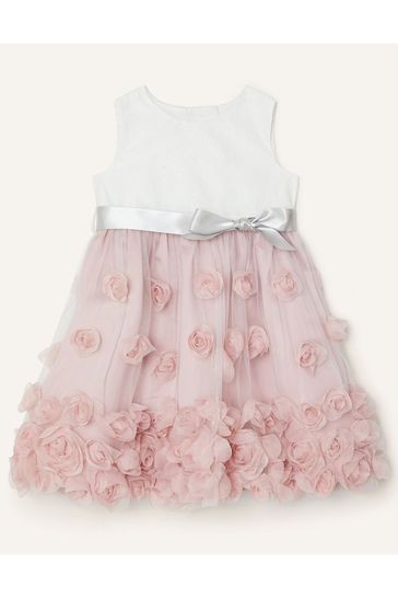 Monsoon Pink Baby Ianthe Dress