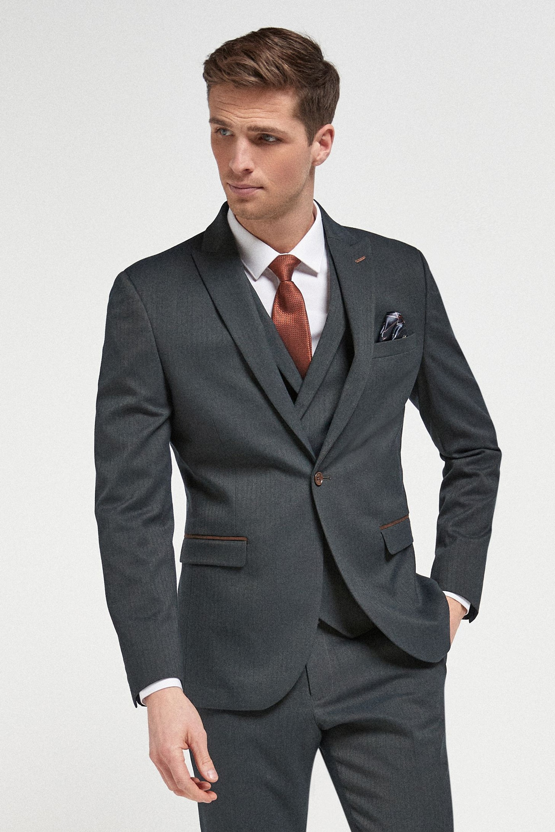 Herringbone Suit: Jacket