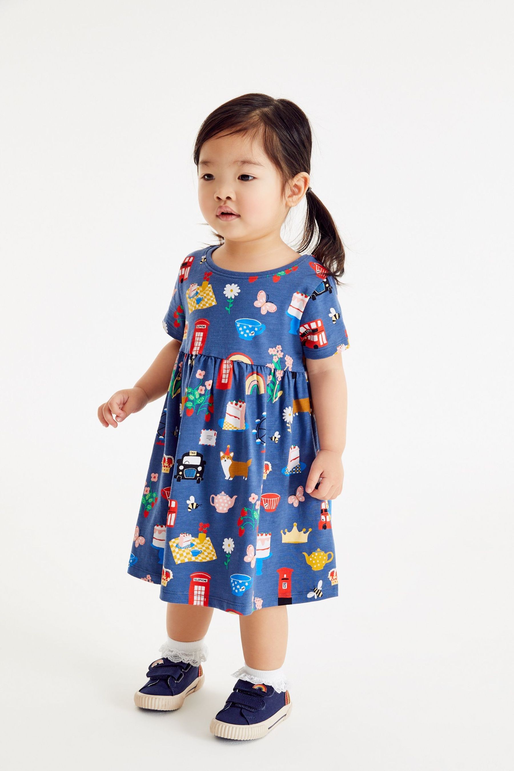 Short Sleeve Jersey Dress (3mths-7yrs)