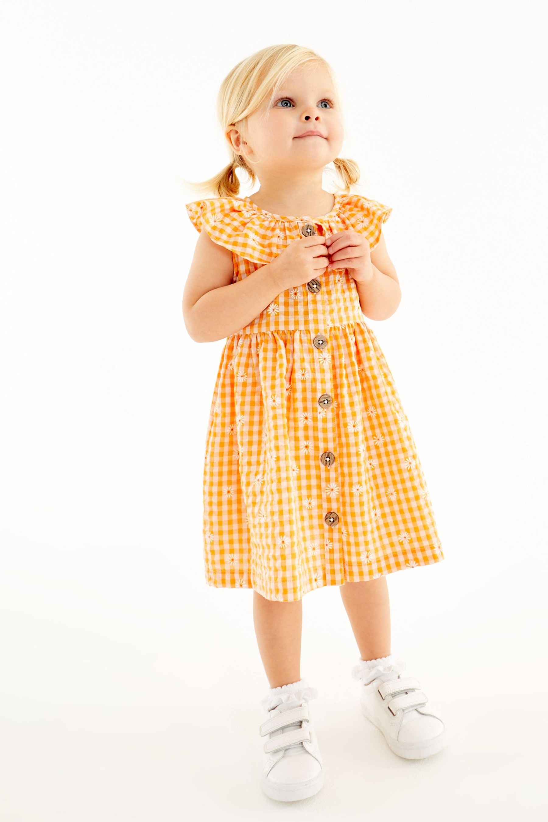 Sleeveless Frill Dress (3mths-8yrs)