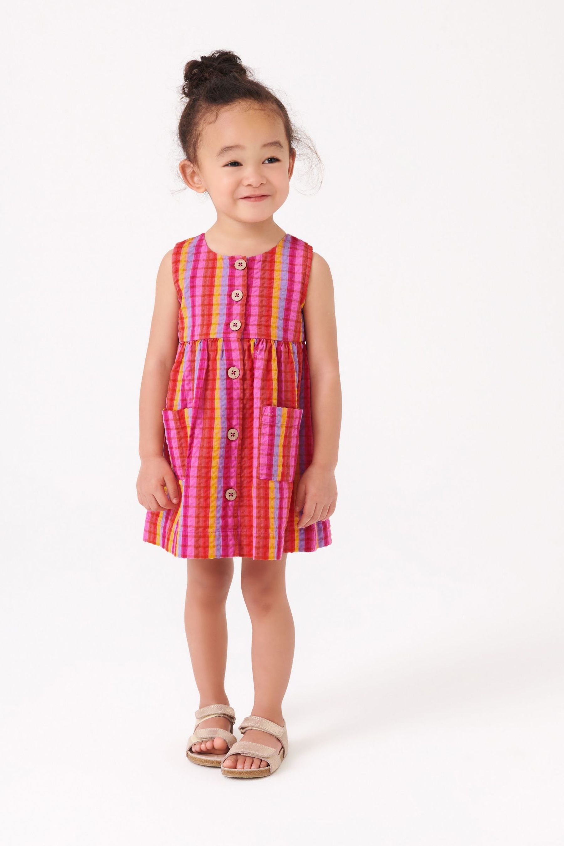 Cotton Sleeveless Dress (3mths-8yrs)