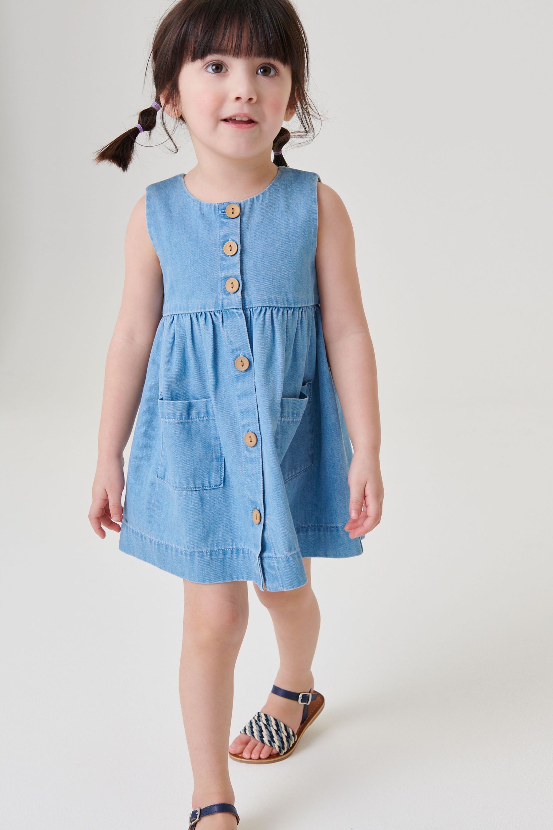 Cotton Sleeveless Dress (3mths-8yrs)