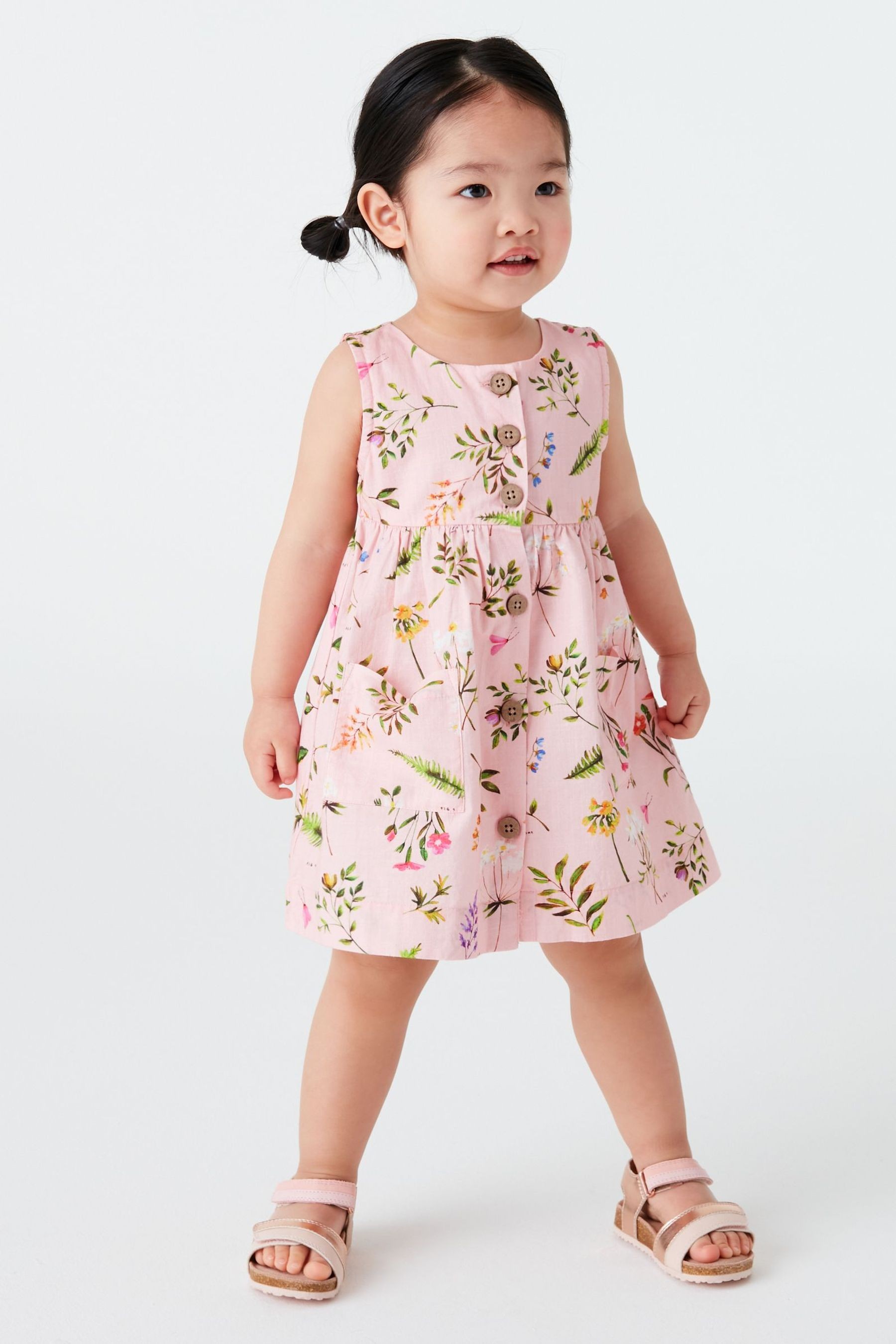 Cotton Sleeveless Dress (3mths-8yrs)