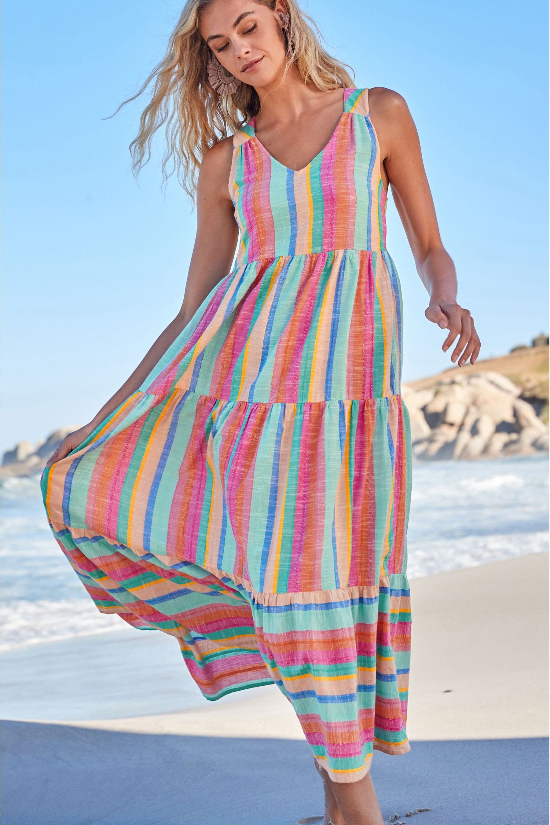 Tiered Maxi Dress Regular/Tall